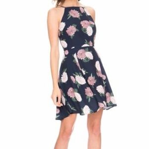 Keepsake Up For Air Floral Mini Dress XS